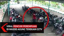 Viral Pencuri Perempuan Di Masjid Agung Pamekasan Terekam CCTV