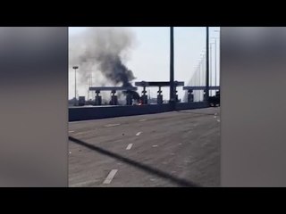 إغلاق طريق الإسماعيلية الصحراوي بسبب انقلاب سيارة أسطوانات بوتاجاز
