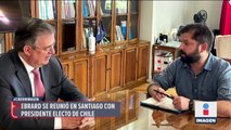 Marcelo Ebrard se reúne con el presidente electo de Chile | Noticias con Ciro Gómez Leyva