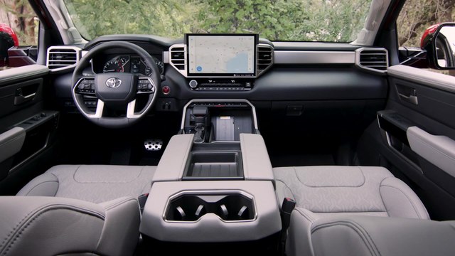 2022 Toyota Tundra Limited TRD Off-Road Interior Design