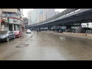 سقوط أمطار على الجيزة