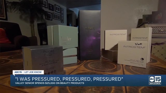 I was pressured, pressured, pressured Valley senior spends $25,000 on beauty products