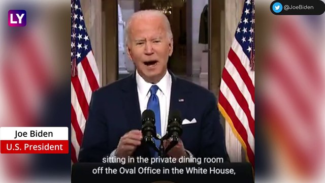 Joe Biden Excoriates Former U.S. President Donald Trump on January 6th Capital Riot Anniversary