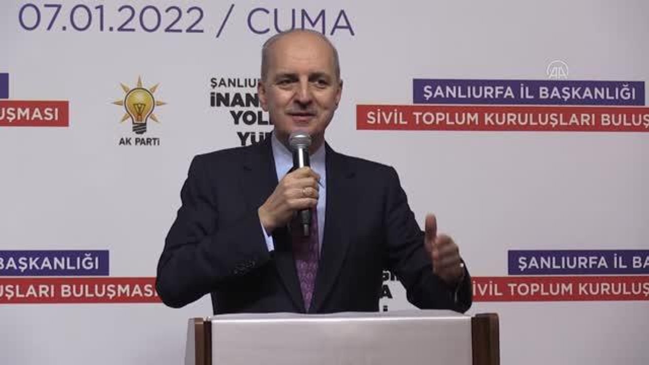ŞANLIURFA - Kurtulmuş: "Türkiye kendi milli uçağını yapacak ve bu alanda dünyada rekabet eden öncü ülkelerden birisi haline gelecek"