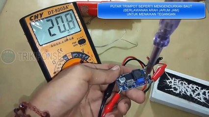REVIEW STEP UP XL6009E1- Test 3 Volt Menyalakan BOR 12 Volt -Penjelasan - cara pakai- TRIK ID