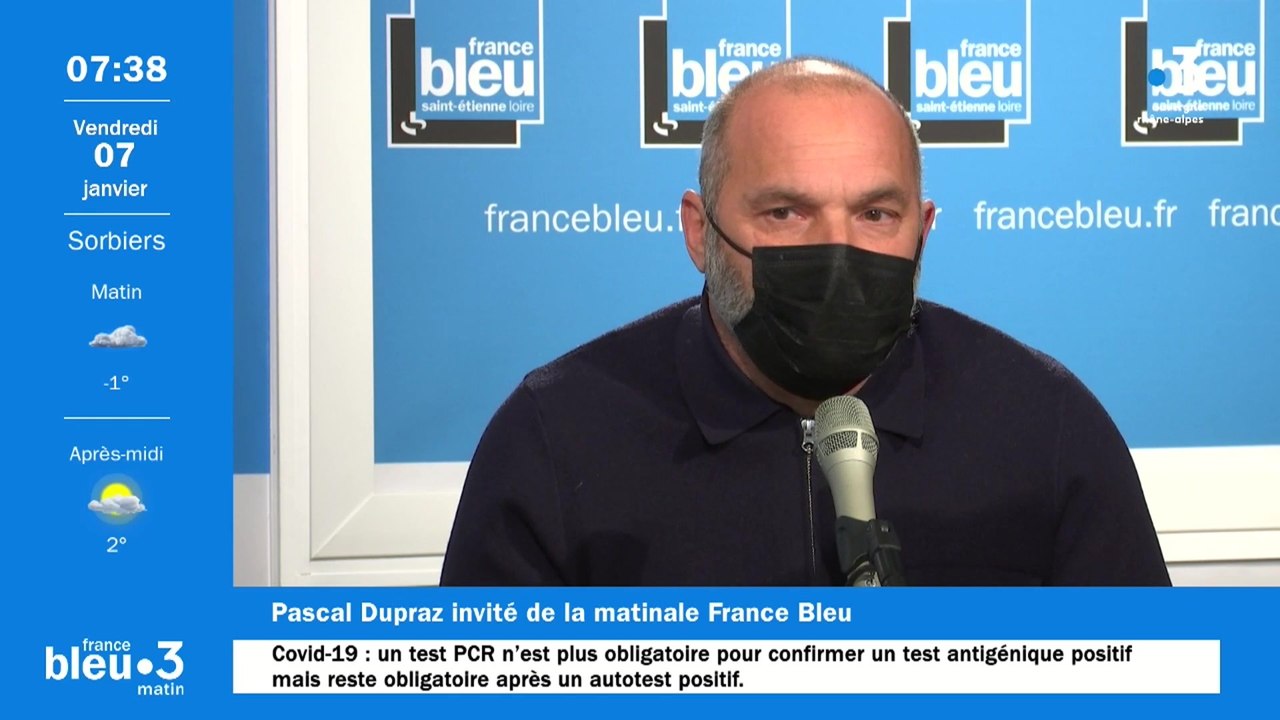 "L'ASSE, c'est un rêve de gosse" - Pascal Dupraz, coach de l'ASSE, invité de France Bleu Saint-Etienne Loire