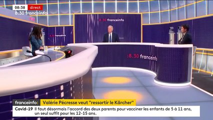 Valérie Pécresse veut "ressortir le Kärcher de la cave" : "Je n'ai pas de problème avec ce mot", réagit Michel Barnier