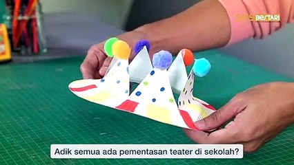 Kelas DIY: Mahkota Pinggan Kertas