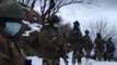 J-K: BSF Jawans patrol LOC amid minus temperature & Snowfall