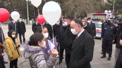 'GÜRÜLTÜSÜZ KIRIKKALE' İÇİN GÖKYÜZÜNE BALON BIRAKILDI