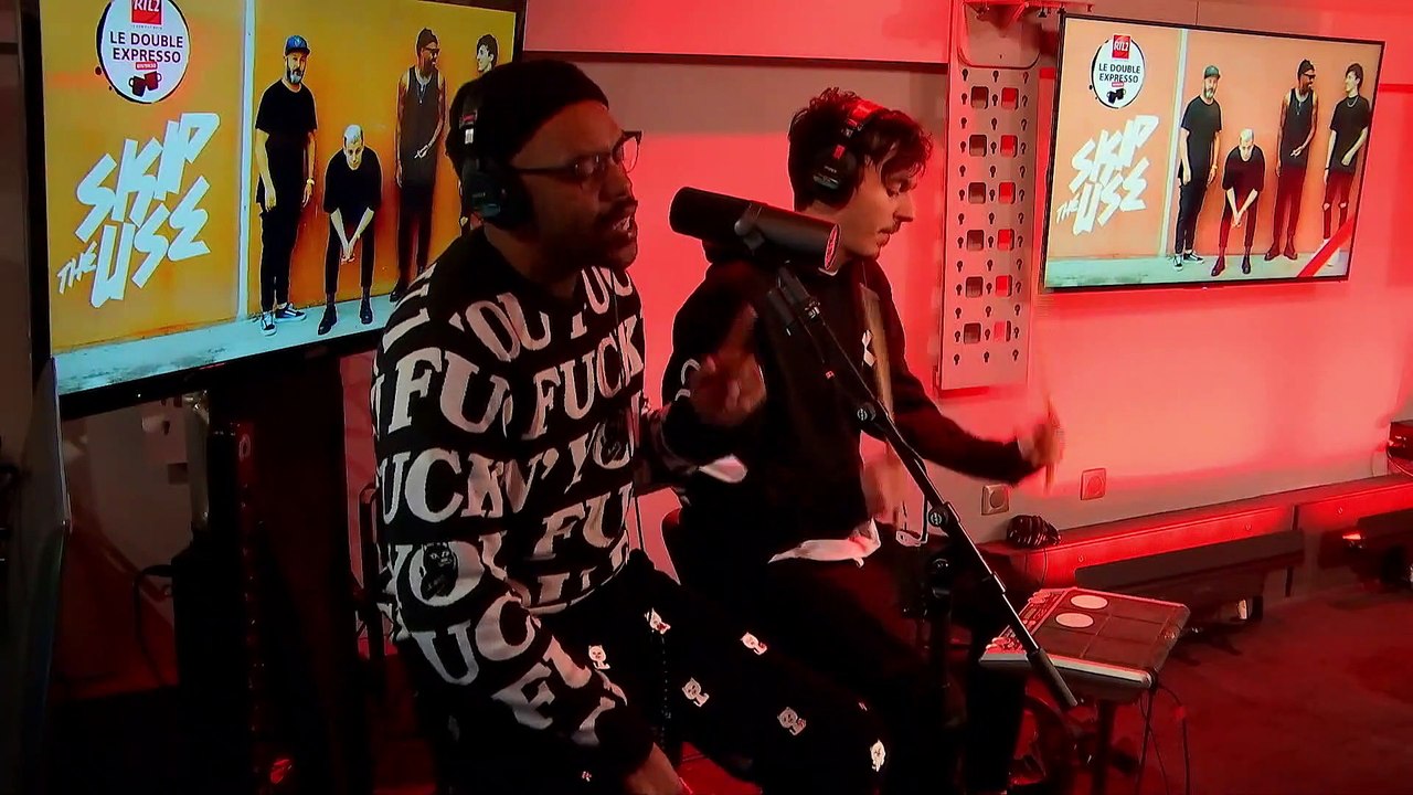 PÉPITE - Skip The Use en live et en interview dans Le Double Expresso RTL2 (07/01/22)
