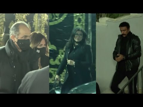 عزاء محمد الصغير بحضور جمال مبارك وأحمد حلمي ومنى الشاذلي نجوم الفن والاعلام