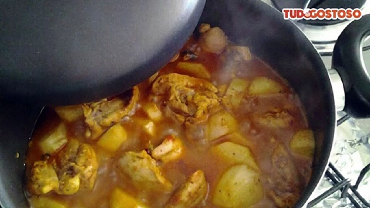 Frango com inhame
