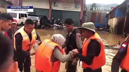 Banjir Landa Jayapura, Sedikitnya 3.000 Warga Mengungsi