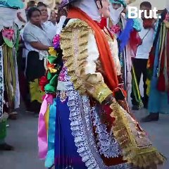 Así se celebra el año nuevo en un pueblo en Michoacán