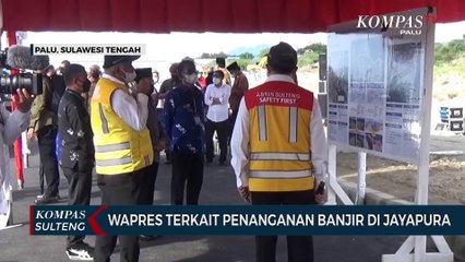 Wapres Terkait Penanganan Banjir di Jayapura