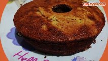 Bolo de banana fitness