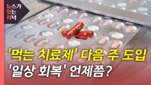 [뉴있저] '먹는 치료제' 다음 주 도입...'일상 회복' 언제쯤? / YTN