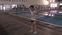 Görme engelli yüzücü Yaman Rüzgar, milli formayla şampiyonalara katılmak istiyor