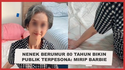 Awet Muda! Nenek Berumur 80 Tahun Bikin Publik Terpesona: Mirip Barbie