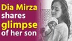 Dia Mirza shares glimpse of her son Avyaan