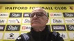Ranieri previews Watford's FA Cup tie with Leicester