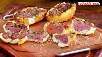Pão com linguiça