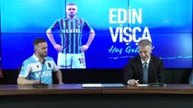 Trabzonspor Edin Visca ile sözleşme imzaladı