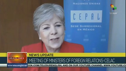 “I want to congratulate to Santiago Cafiero for the presidency of CELAC”