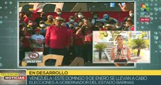 Inicia veda electoral en Estado de Barinas, Venezuela