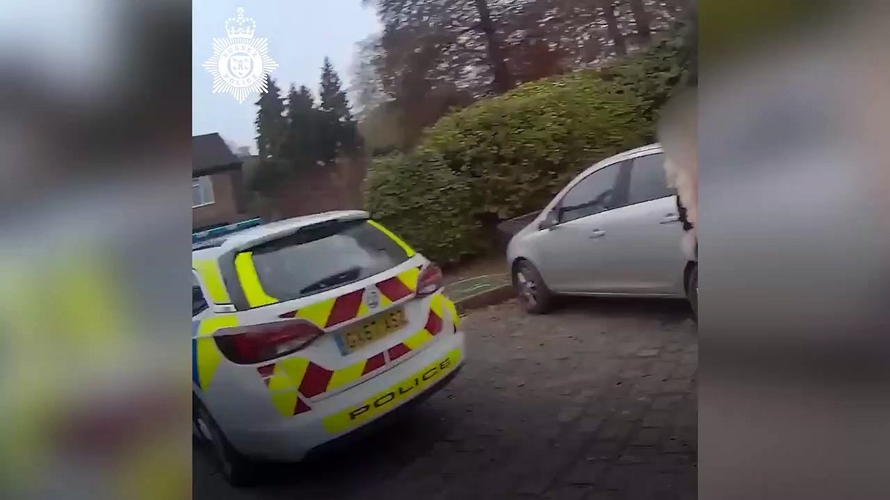 Owners of a dog stolen EIGHT years ago have been reunited with their pet pooch after she was found in a police raid on a puppy farm