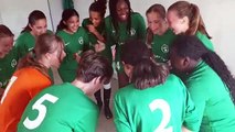 La joie d'après match pour nos U15F