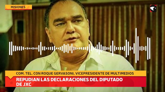 Repudian las declaraciones del diputado de jxc