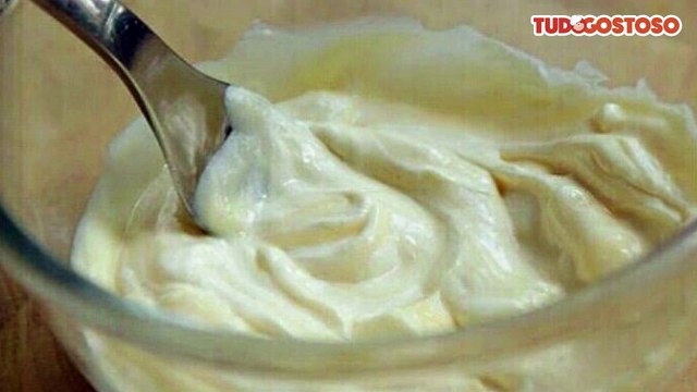 Maionese de alho - sem óleo - com batata e gemas de ovos