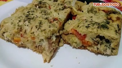 Torta salgada sem leite