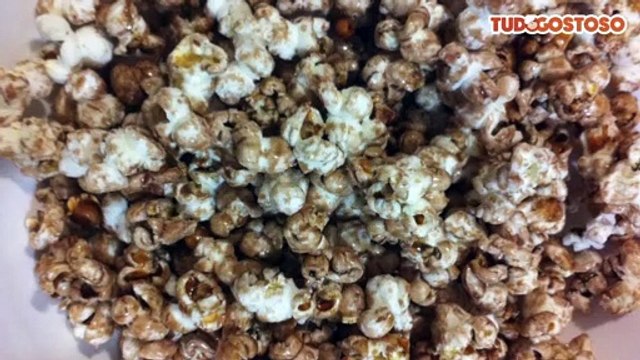 Pipoca doce na panela de pressão