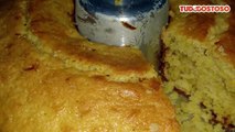 Bolo de milho com farinha de trigo