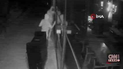 Saniyeler içinde soygun kamerada