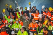 Ulaştırma ve Altyapı Bakanı Karaismailoğlu, Demirkapı Tüneli ışık görme törenine katıldı Açıklaması