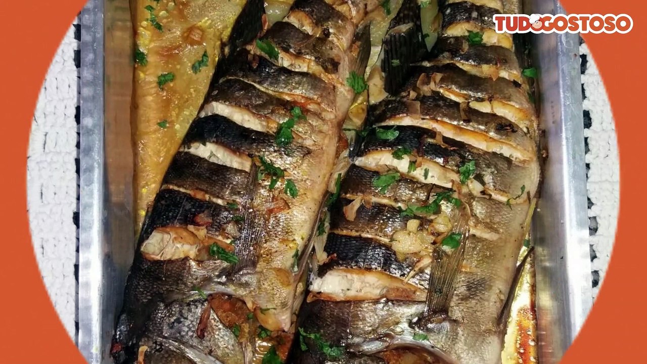 Tucunaré assado