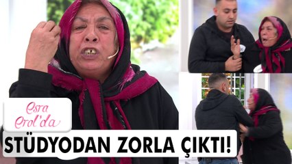Saide Hanım öfkeden deliye döndü oğlu sakinleştiremedi! - Esra Erol'da 7 Ocak 2022