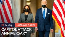 Biden, Harris urge Americans to protect democracy on Capitol attack anniversary