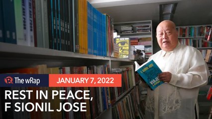 National Artist F Sionil Jose dies at 97