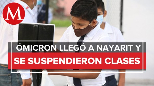 Suspenden regreso a clases presenciales en Nayarit por alza de casos de covid-19
