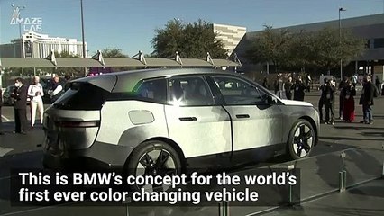This is the World’s First Color Changing Car Developed by BMW