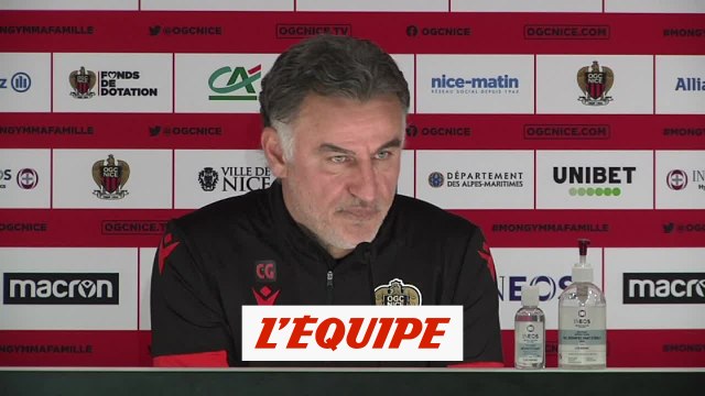 Galtier : «Brest est beaucoup plus performant» - Foot - L1 - Nice