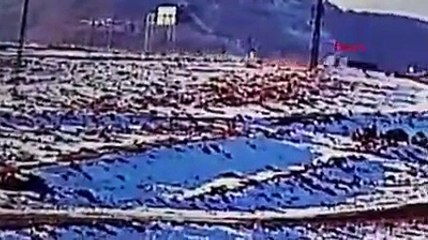 2 öğrencinin öldüğü kazanın görüntüleri ortaya çıktı