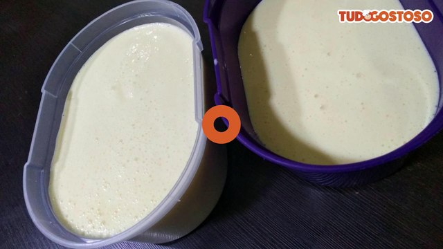 Mousse sem leite condensado