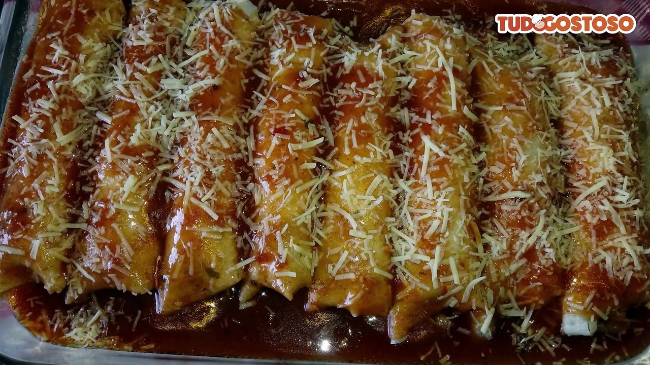 Panqueca de carne simples e deliciosa