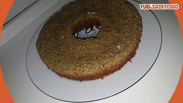 Bolo fit de flocos de aveia